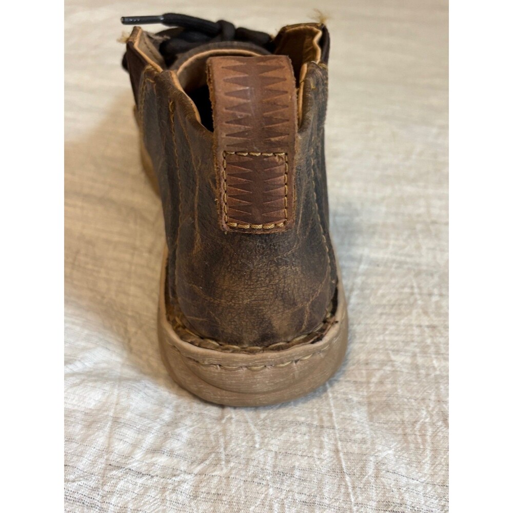 Tony Lama TLC505 Estancia Tan Chukka Boots Men’s 10 Distressed Leather - Picture 11 of 13